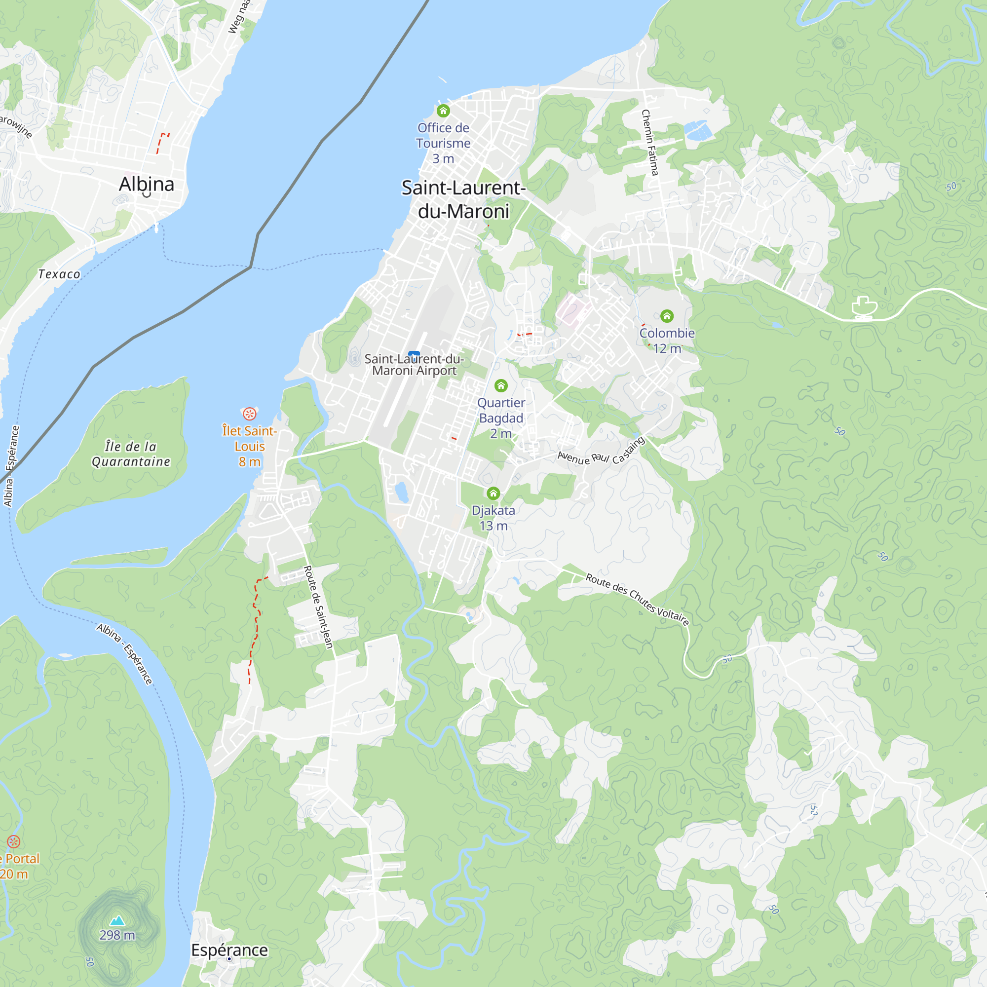 Djakata map