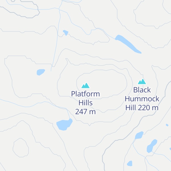 Map of Platform Hills