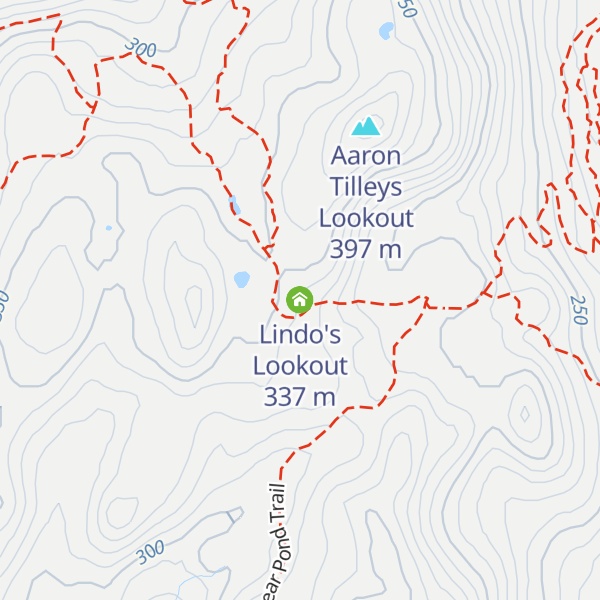 Map of Lindo's Lookout
