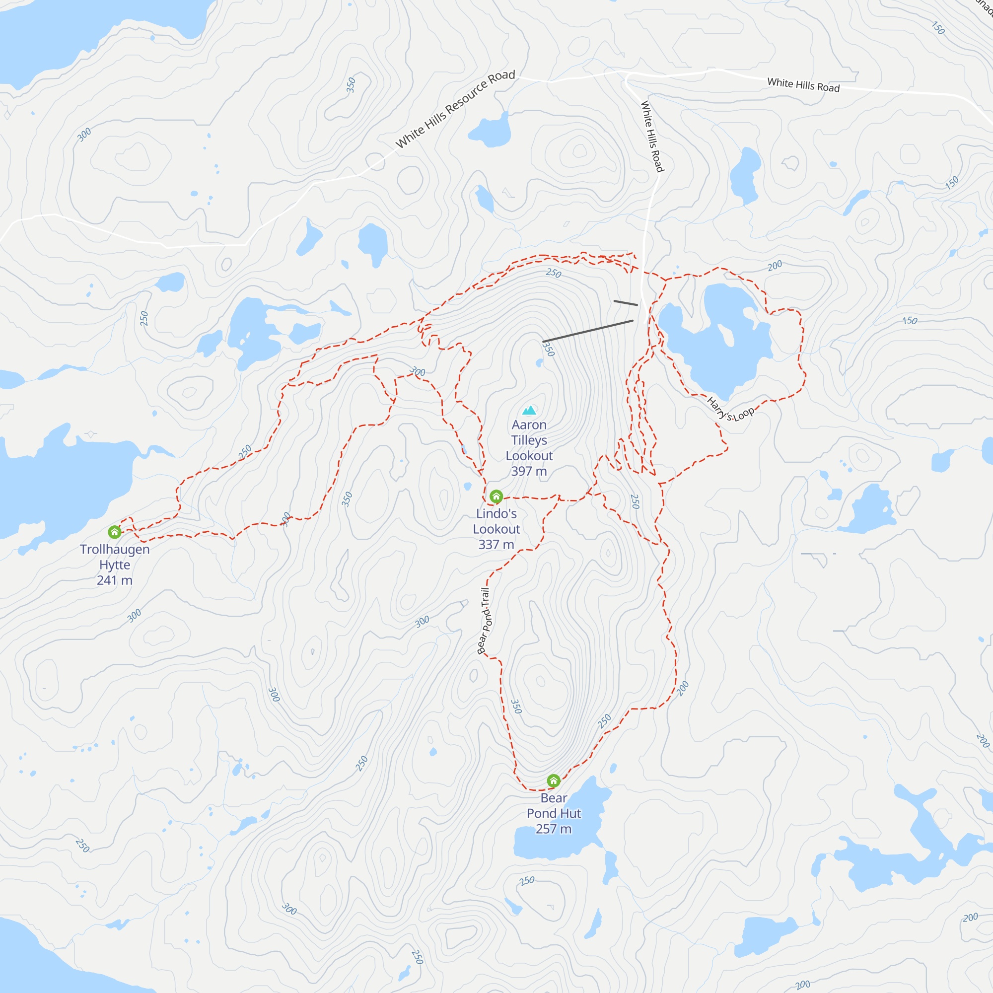 Lindo's Lookout map