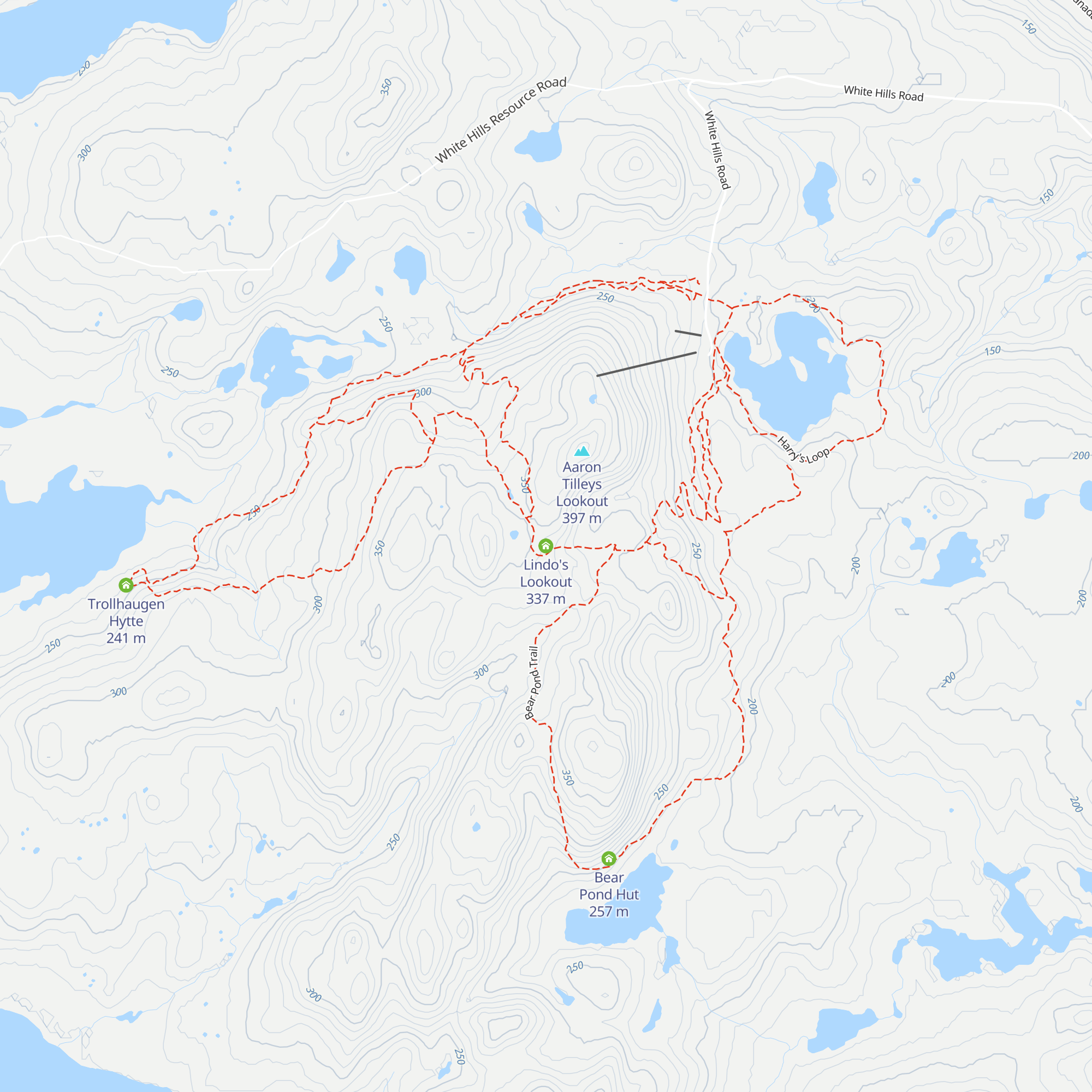 Lindo's Lookout map