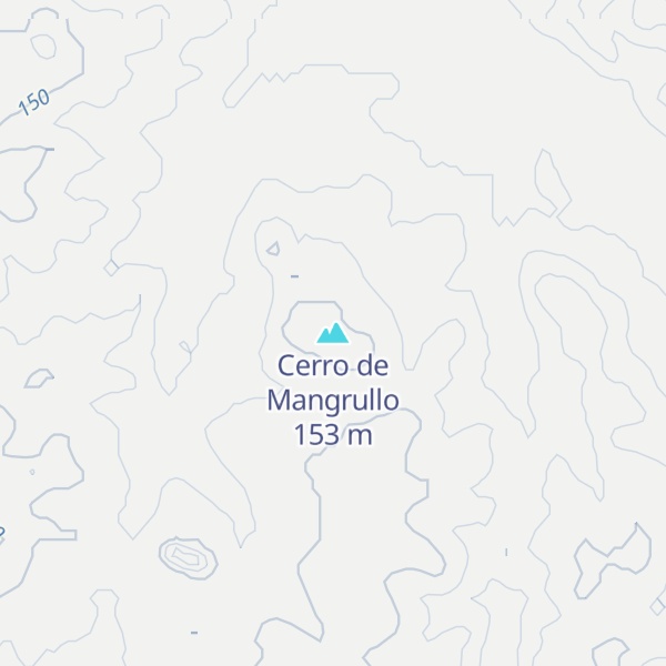 Map of Cerro de Mangrullo