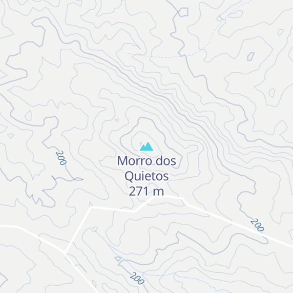 Map of Morro dos Quietos