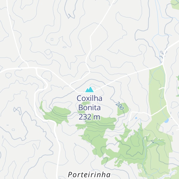 Map of Coxilha Bonita