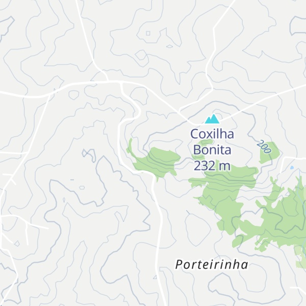 Map of Cerro da Porteirinha
