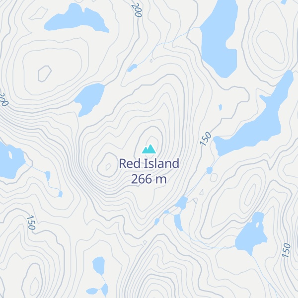 Map of Red Island