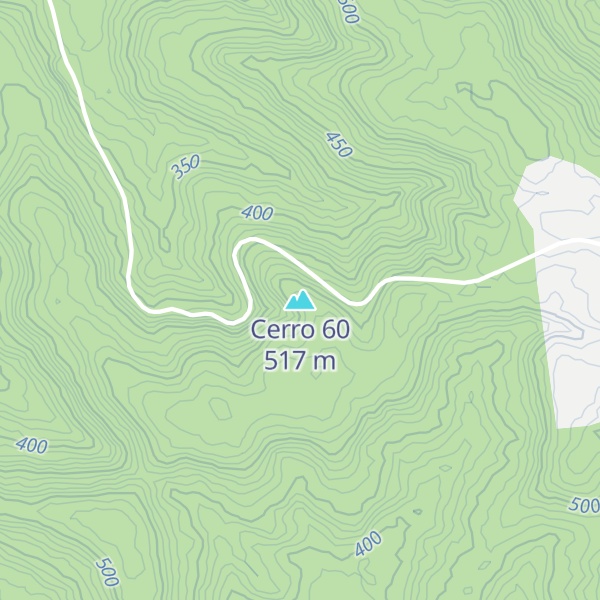 Map of Cerro 60