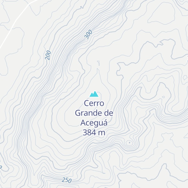 Map of Cerro Grande de Aceguá