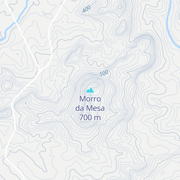 Map of Morro da Mesa