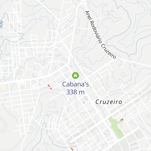 Map of Cabana's