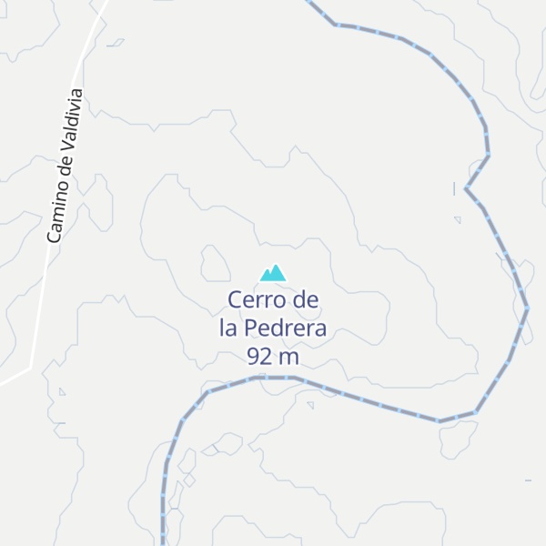 Map of Cerro de la Pedrera