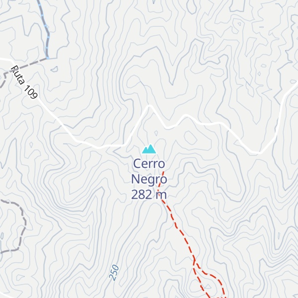 Map of Cerro Negro