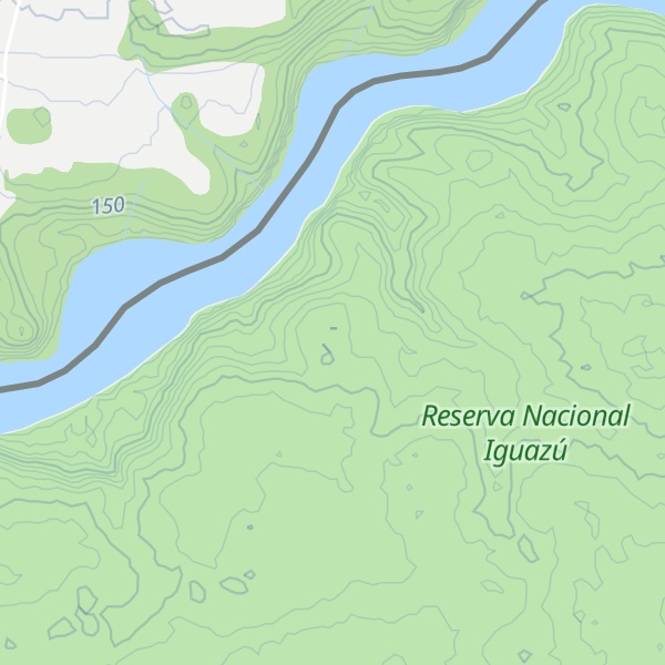 Map of Cerro Chapá