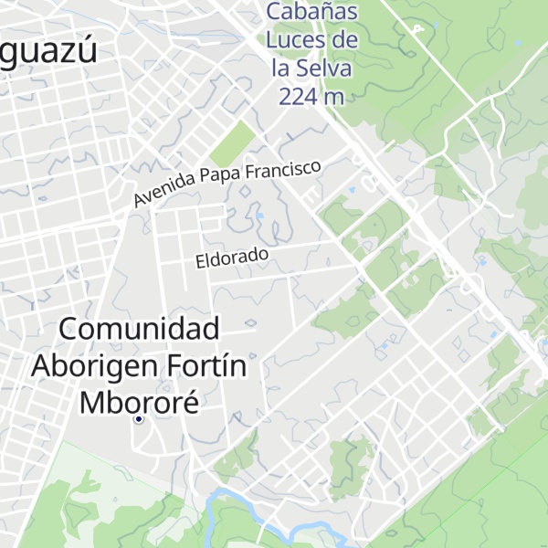Map of Cabañas Rincón Santa María