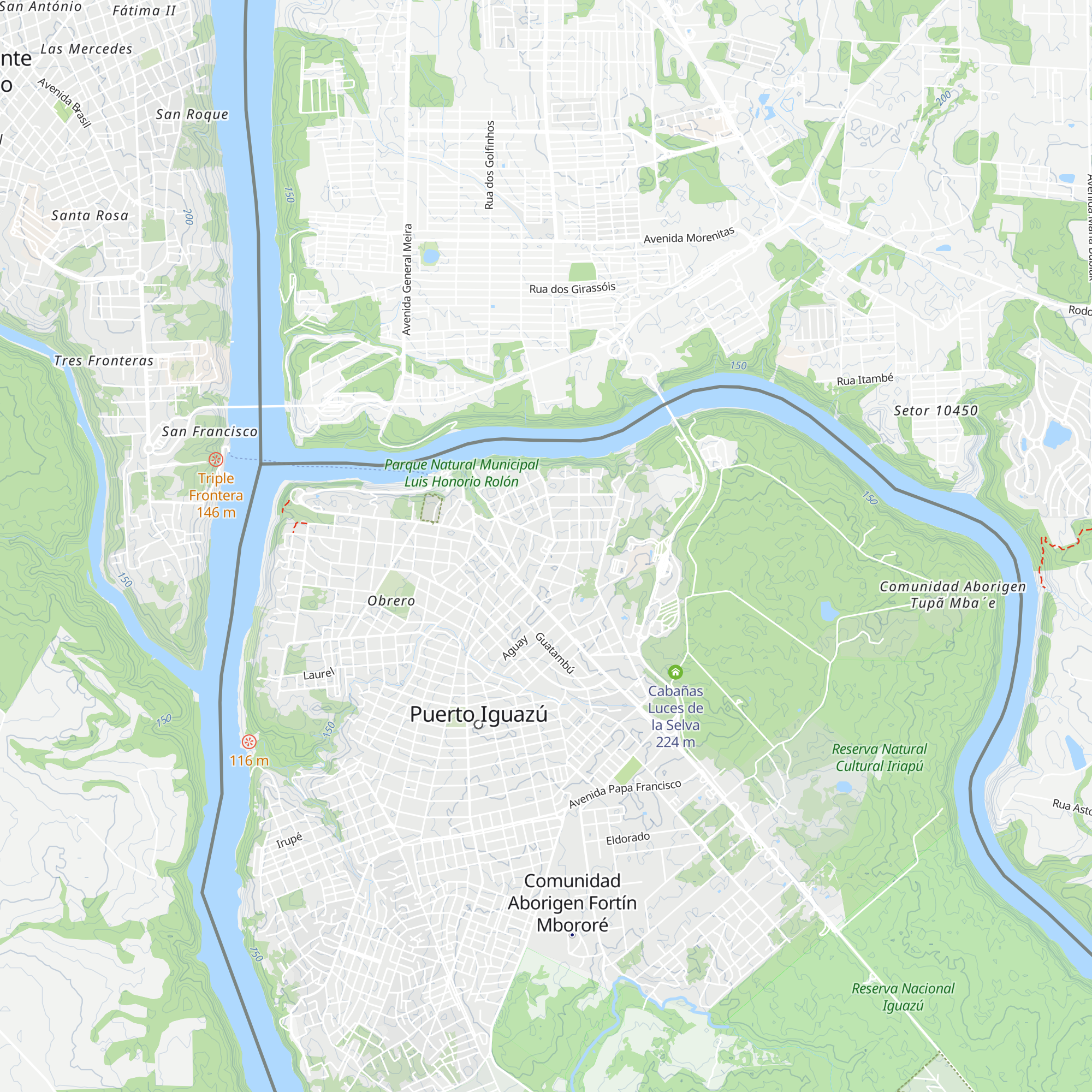 Venteveo Turismo EVT map