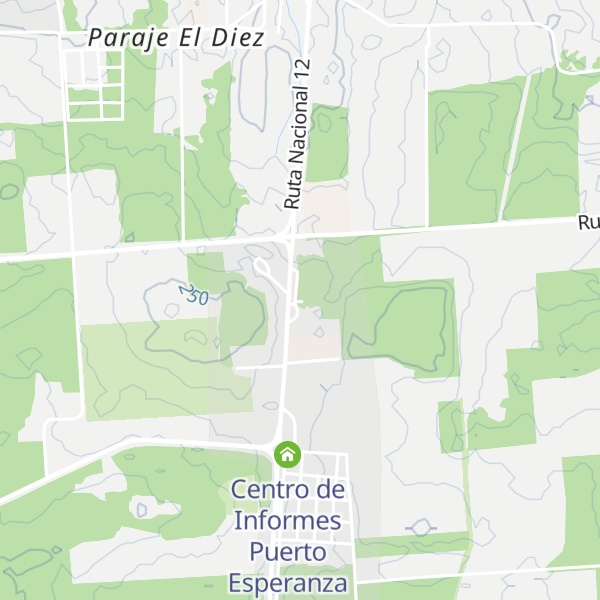 Map of Cabañas Doña Verónica