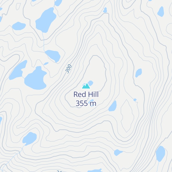Map of Red Hill