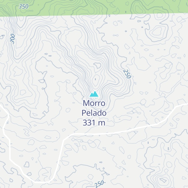 Map of Morro Pelado