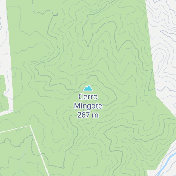 Map of Cerro Mingote