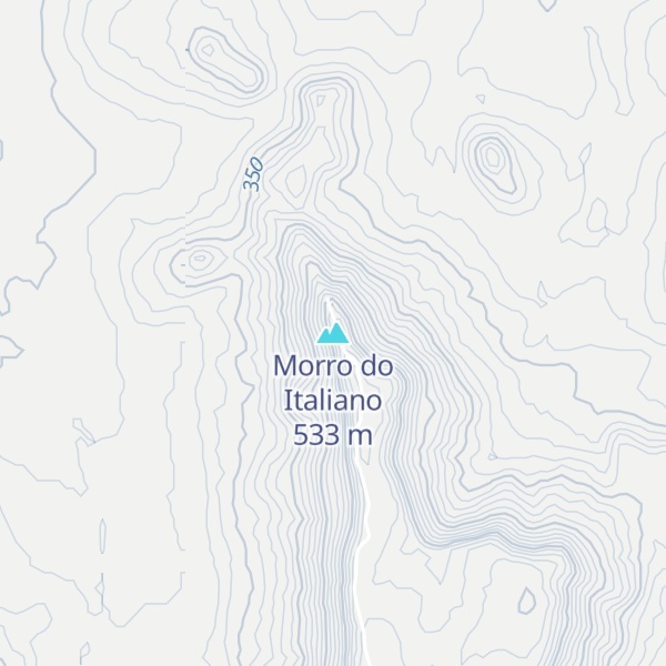 Map of Morro do Italiano