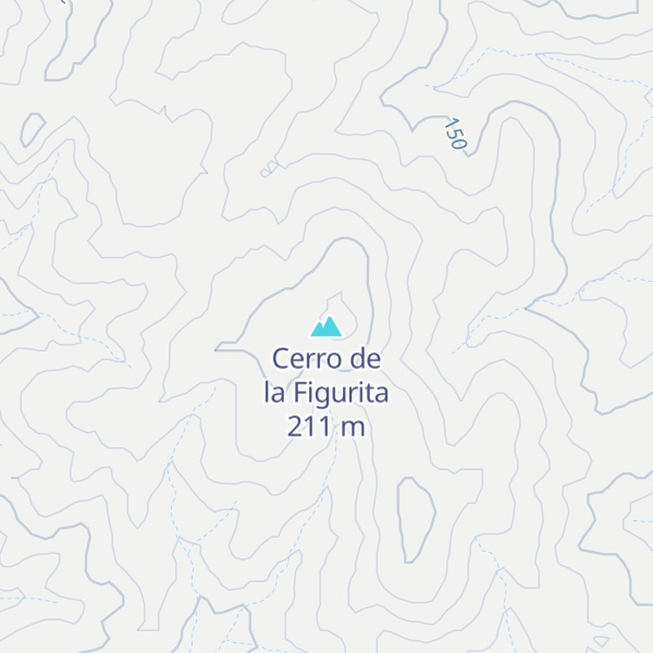 Map of Cerro de la Figurita