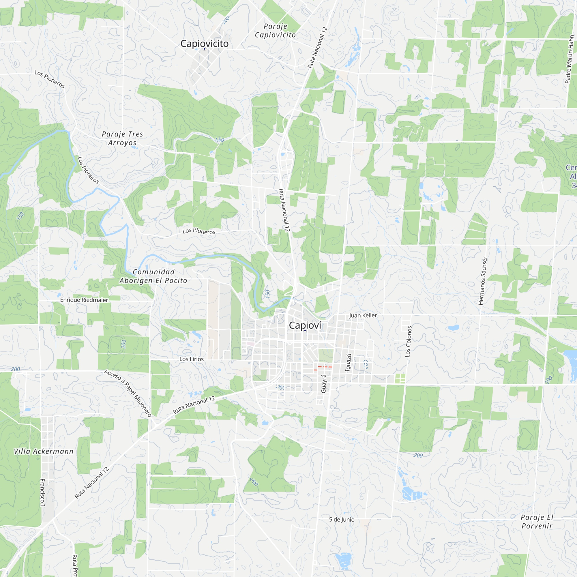 Cabañas El Sueño map