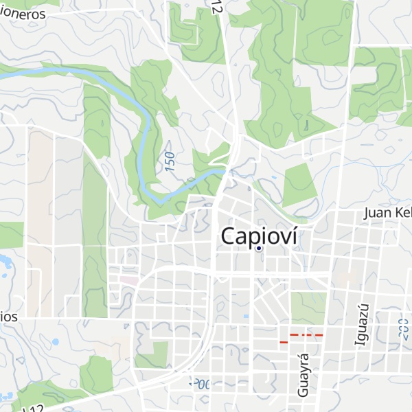 Map of Cabaña Don Juan