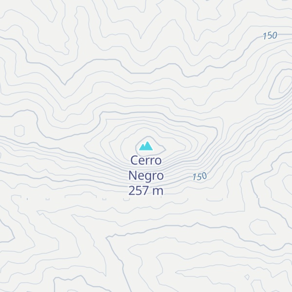 Map of Cerro Negro