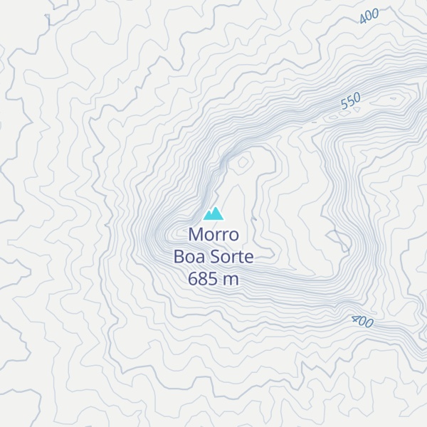 Map of Morro Boa Sorte