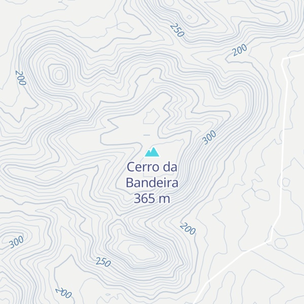 Map of Cerro da Bandeira