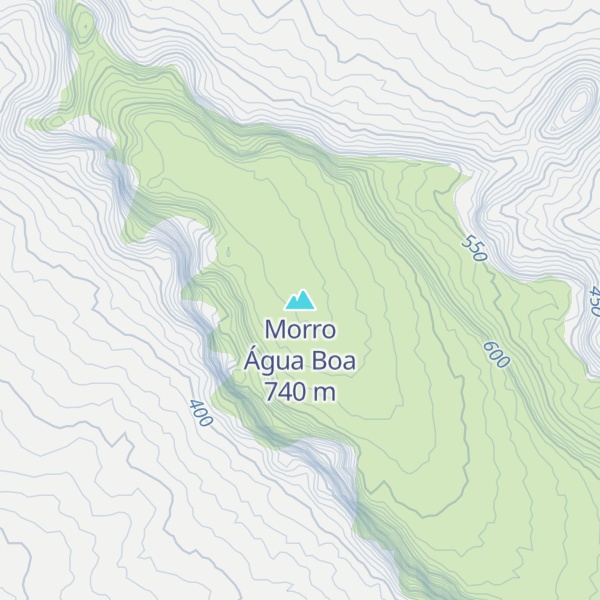 Map of Morro Água Boa
