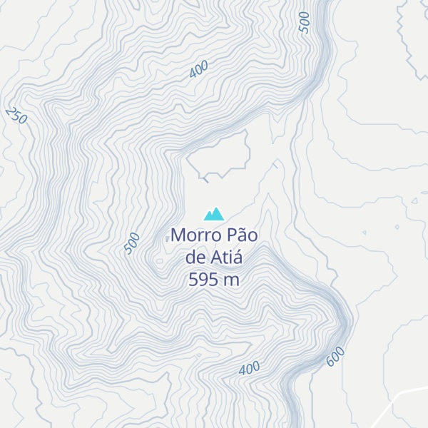 Map of Morro Pão de Atiá