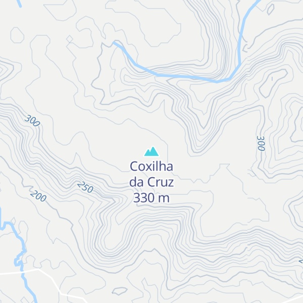 Map of Coxilha da Cruz