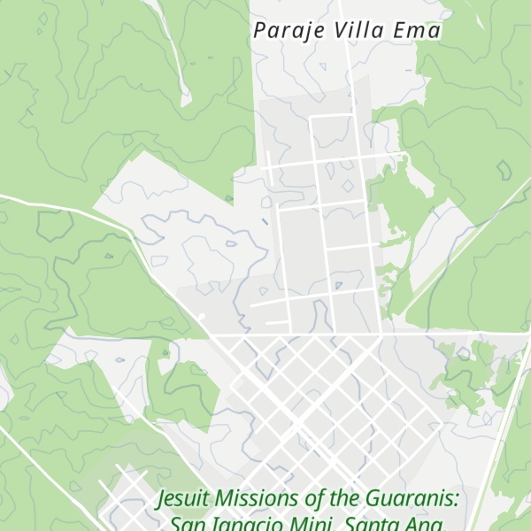 Map of Cabaña La Celestina