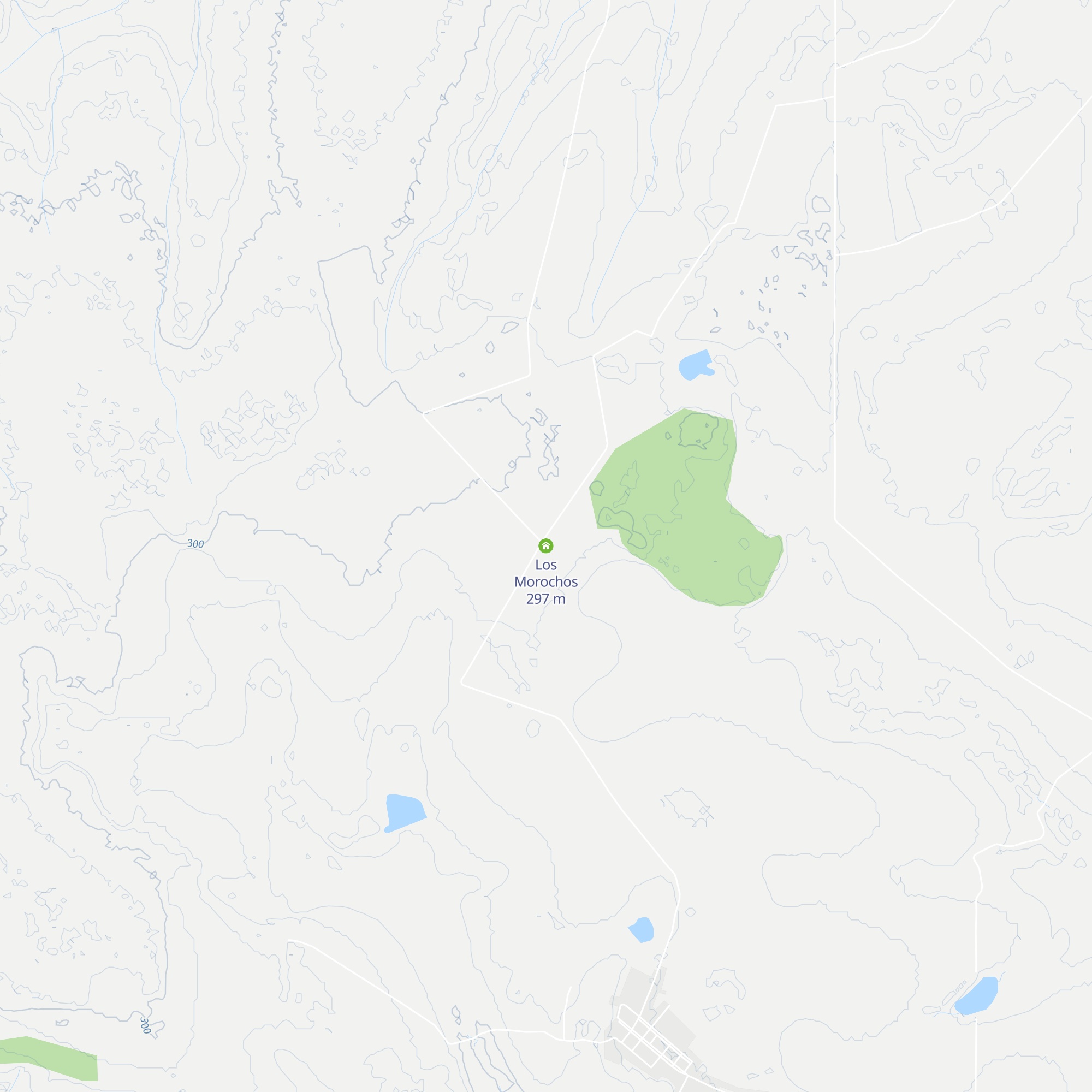 Los Morochos map