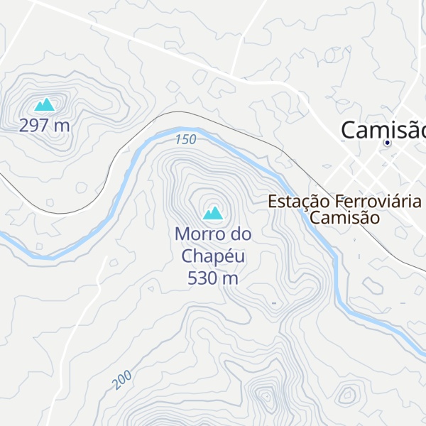 Map of Morro do Chapéu
