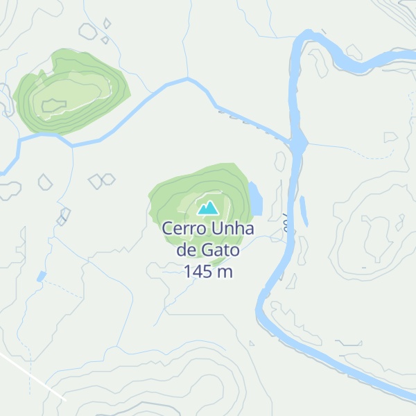 Map of Cerro Unha de Gato