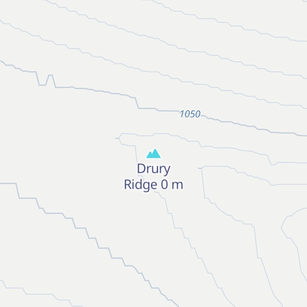 Map of Drury Ridge