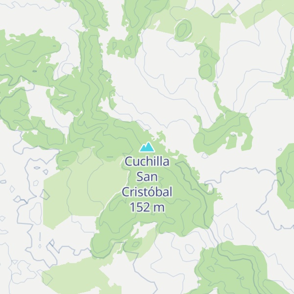 Map of Cuchilla San Cristóbal