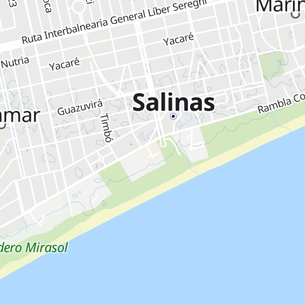 Map of Cabañas Albatros