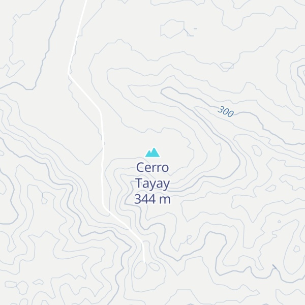 Map of Cerro Tayay