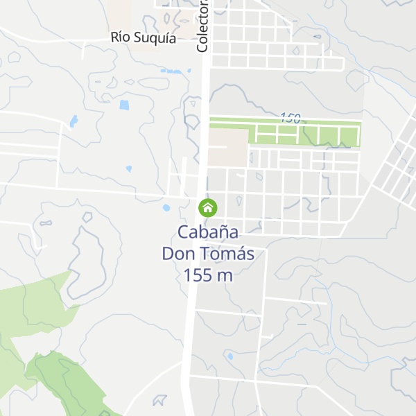 Map of Cabaña Don Tomás