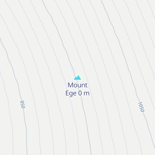Map of Mount Ege