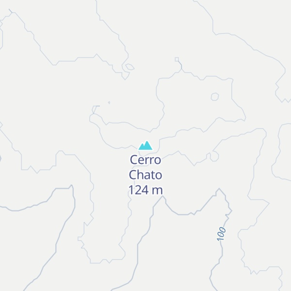 Map of Cerro Chato