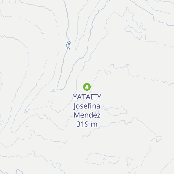 Map of YATAITY Josefina Mendez