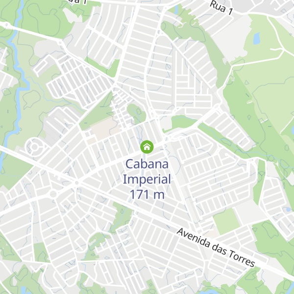 Map of Cabana Imperial