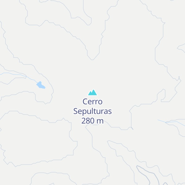 Map of Cerro Sepulturas