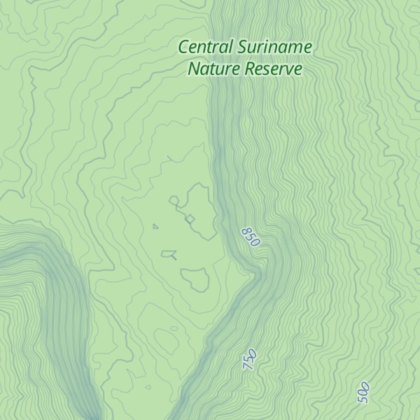 Map of Tafelberg