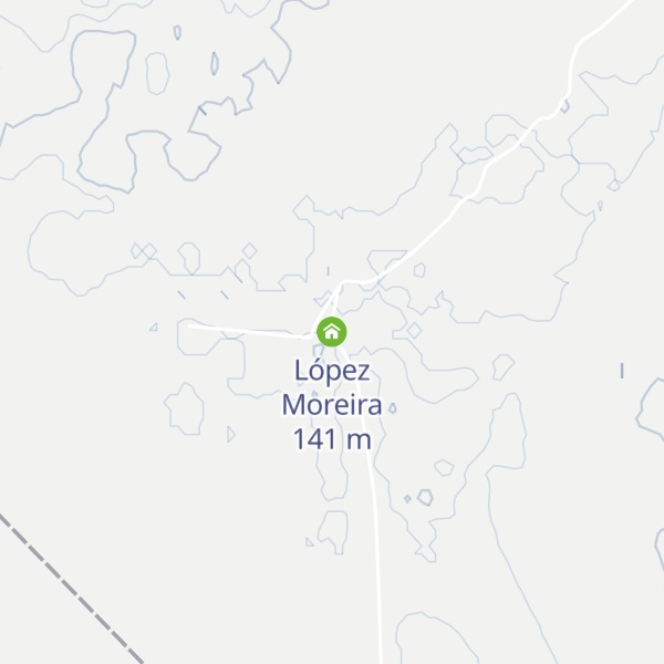 Map of López Moreira