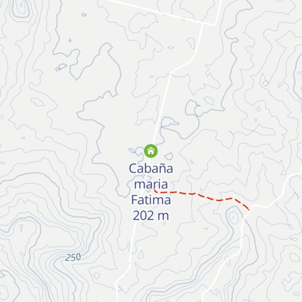Map of Cabaña maria Fatima